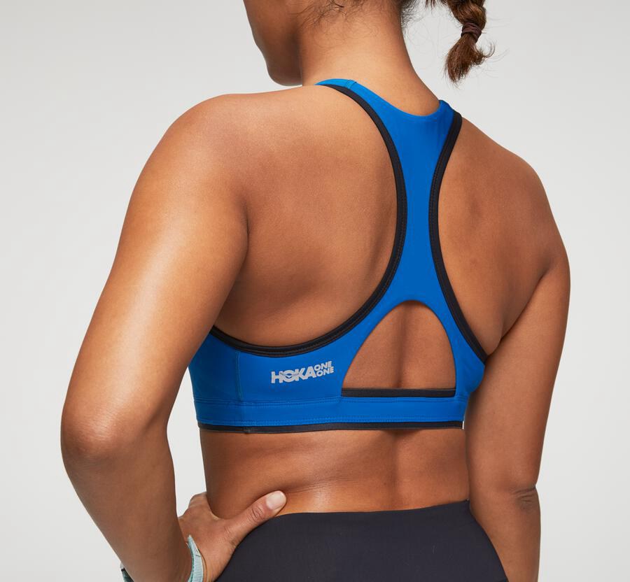 Hoka One One Bra Womens Blue - Performance Sports - 27168JSDR